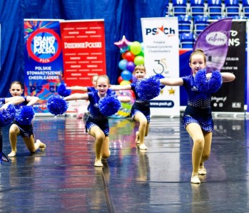 Zawodniczki cheerleaders