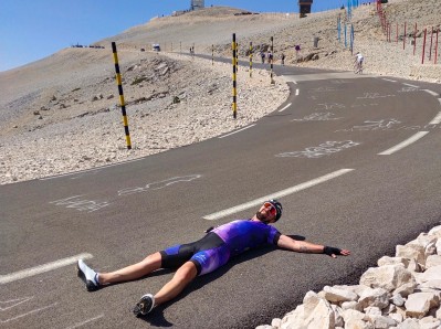 Przystanek w drodze na Mont Ventoux