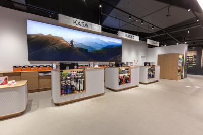 Aran�acja strefy kasy w salonie CentrumRowerowe.pl