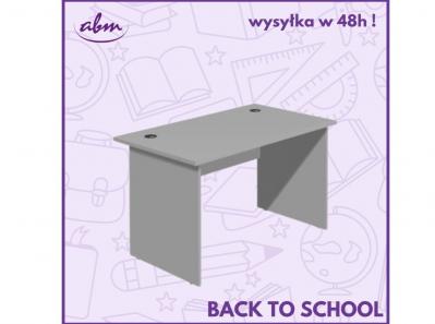 Szare biurko QB12A - ABM