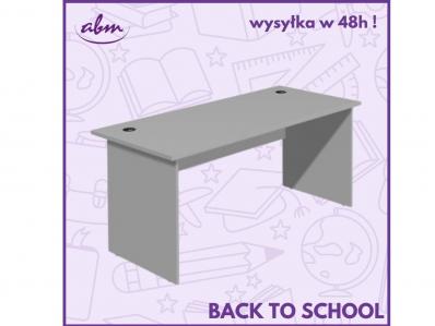 Biurko szare QB16A - ABM