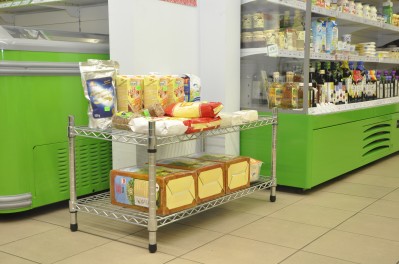 Stolik druciany g�. 45 cm