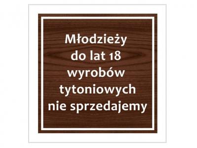 Tabliczka PCV do sklepu