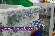 zawieszki na perforacj 