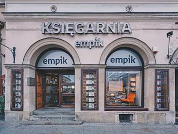 Odmieniony Empik na krakowskim Rynku Odmieniony Empik na krakowskim Rynku