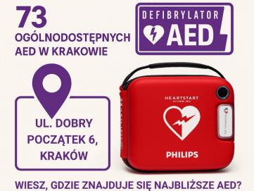 Dbamy o wsp�lne bezpiecze�stwo – udost�pniamy defibrylator AED