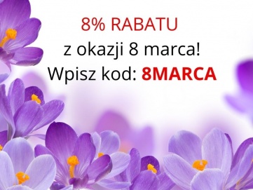 witujemy Dzie Kobiet 2025 – skorzystaj z rabatu w dniach 6-9 marca!