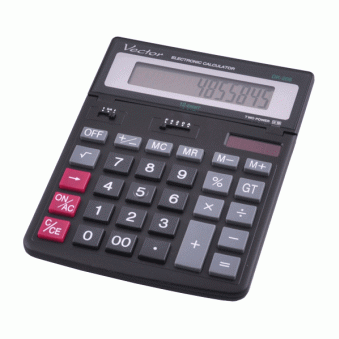 kalkulator-vector-dk-206blk