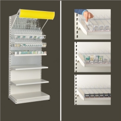 Cigarette shelf for shops