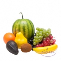 zestaw sztucznych-owocw