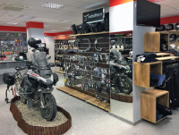 Furniture for motorcycle shop | ABM