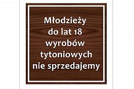 Tabliczka PCV do sklepu