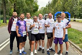 Druyny ABM podczas Business Run Krakow eng
